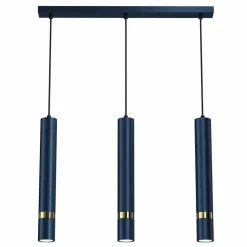Lampa wisząca JOKER NAVY BLUE/GOLD 3xGU10 (MLP7726) - Milagro