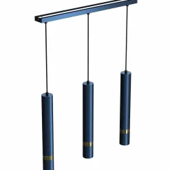 Lampa wisząca JOKER NAVY BLUE/GOLD 3xGU10 (MLP7726) - Milagro