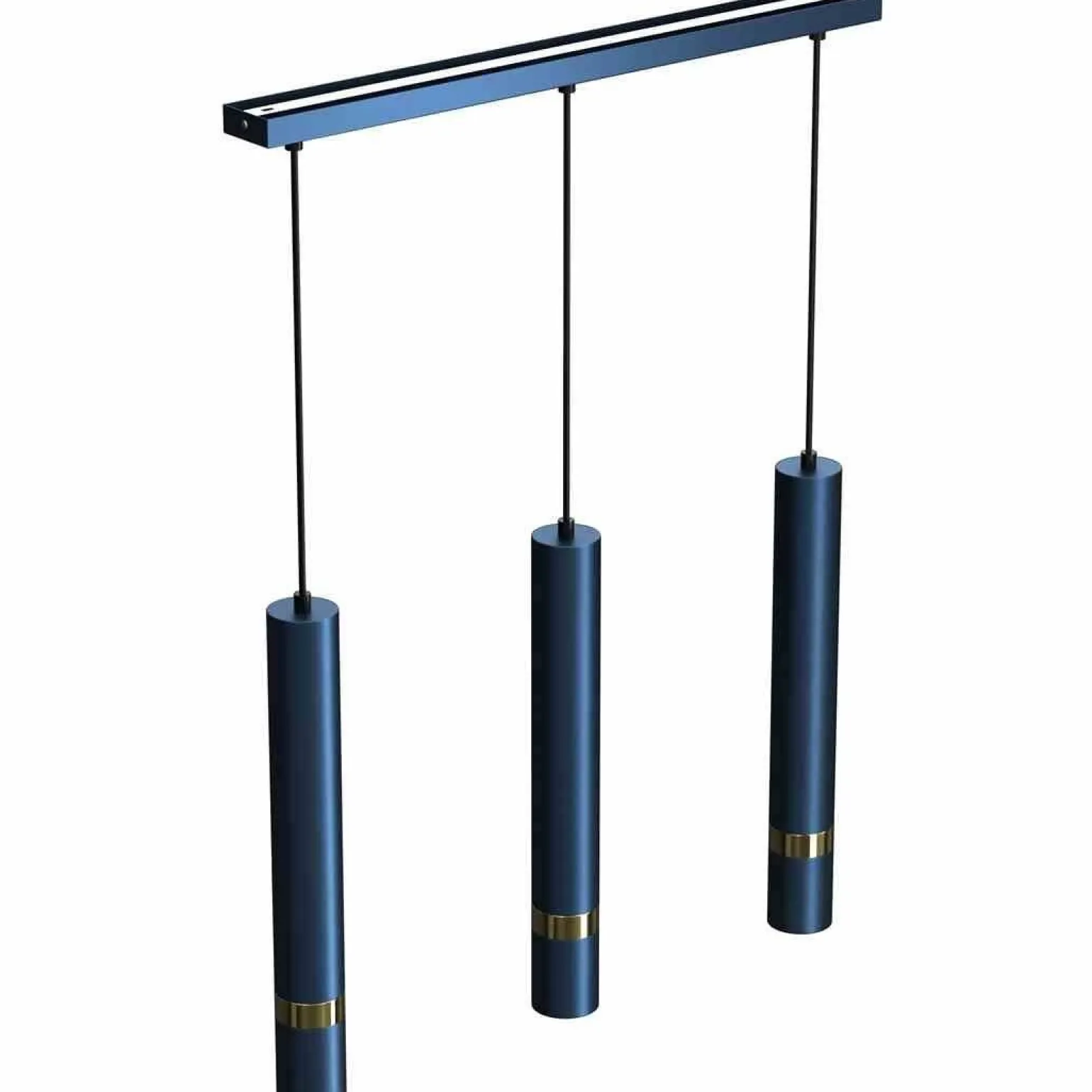 Lampa wisząca JOKER NAVY BLUE/GOLD 3xGU10 (MLP7726) - Milagro