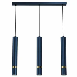 Lampa wisząca JOKER NAVY BLUE/GOLD 3xGU10 (MLP7726) - Milagro