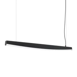 Lampa wisząca JORUN 120 czarna LED 3000K (TH.317) - Thoro Lighting