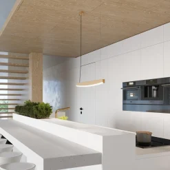 Lampa wisząca JORUN 150 złota LED 4000K (TH.479) - Thoro Lighting