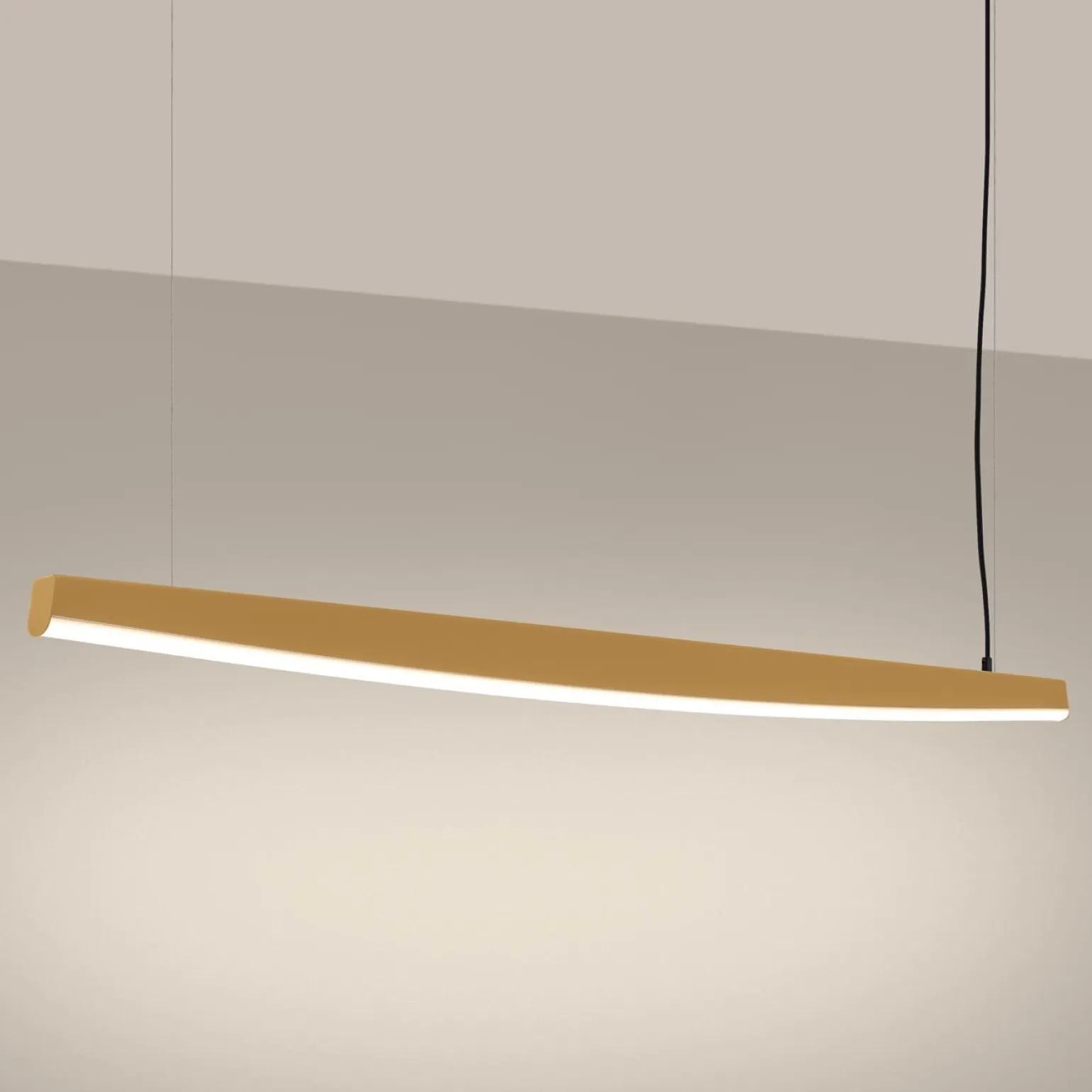 Lampa wisząca JORUN 150 złota LED 3000K (TH.476) - Thoro Lighting