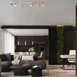 Lampa wisząca KARBON 1 beżowy (SL.1592) - Sollux Lighting