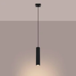 Lampa wisząca KARBON 1 czarny (SL.1573) - Sollux Lighting