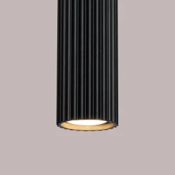 Lampa wisząca KARBON 1 czarny (SL.1573) - Sollux Lighting