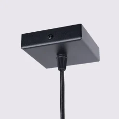 Lampa wisząca KARBON 1 czarny (SL.1573) - Sollux Lighting