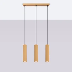 Lampa wisząca KARBON 3L złoty (SL.1556) - Sollux Lighting