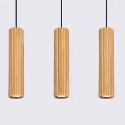 Lampa wisząca KARBON 3L złoty (SL.1556) - Sollux Lighting