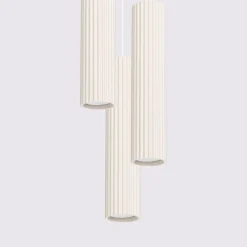 Lampa wisząca KARBON 3P beżowy (SL.1595) - Sollux Lighting