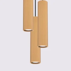 Lampa wisząca KARBON 3P złoty (SL.1557) - Sollux Lighting