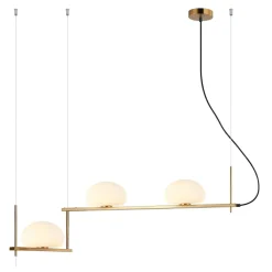 Lampa wisząca Kernio (PND-357783-BRO+W) - Italux