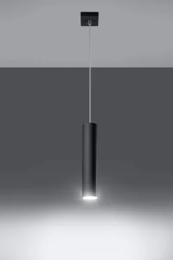 Lampa wisząca LAGOS 1 czarny (SL.0327) - Sollux