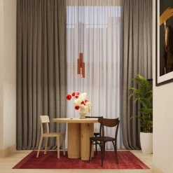 Lampa wisząca LAGOS 1 ochra czerwona (SL.1489) - Sollux Lighting