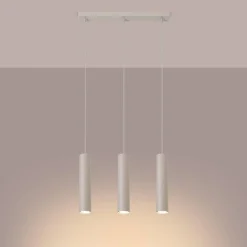 Lampa wisząca LAGOS 3L beżowa (SL.1481) - Sollux Lighting