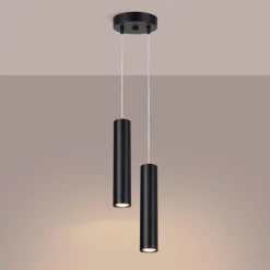 Lampa wisząca LAGOS 2P czarna (SL.1869) - Sollux Lighting