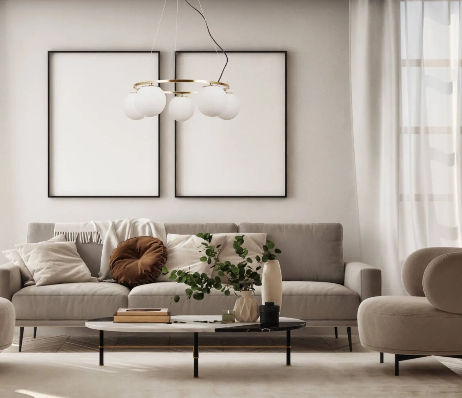 Lampa wisząca Larosa (PND-33453-5-ABR) - Italux