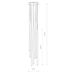Lampa wisząca LASER 1000 (7668) - Nowodvorski