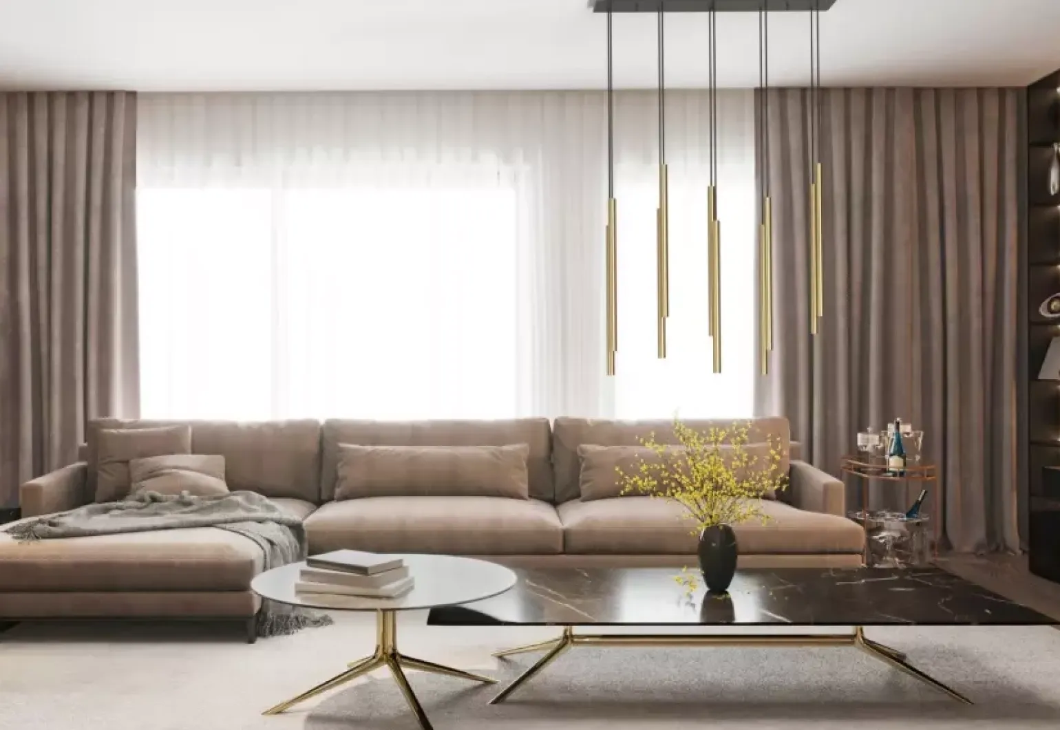 LAMPA WISZĄCA LASER X SOLID BRASS | MOSIĄDZ (8924) - Nowodvorski - żyrandol