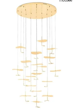 Lampa wisząca LEAFS DISC złota (MSE1501100168) - Moosee