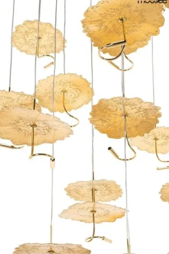 Lampa wisząca LEAFS DISC złota (MSE1501100168) - Moosee