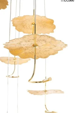 Lampa wisząca LEAFS DISC złota (MSE1501100168) - Moosee