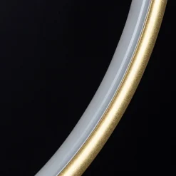 Lampa wisząca Ledowe okręgi No.1 Φ40 cm in 4k złota ściemnialna Altavola Design (LA073/P_40_in_4k_gold_dimm) - ALTAVOLA DESIGN