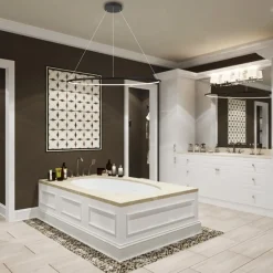 Lampa wisząca Ledowe Okręgi No.1 Φ80 cm in 4k 43W czarna Altavola Design (LA073/P_80_in_4k_43W_black) - ALTAVOLA DESIGN