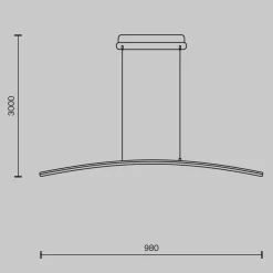 Lampa wisząca Light Reflection (MOD243PL-L18BK) - Maytoni