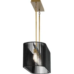 Lampa wisząca Linara - 5 źródeł światła (QN-LINARA-ISLE-BK) - Quintiesse