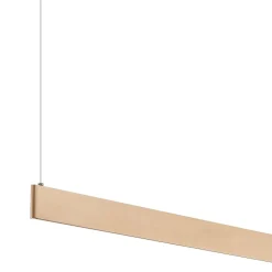 Lampa wisząca LINEA Gold 36W LED 3000K-4000K-5700K (ML1785) - Milagro