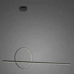 Lampa wisząca LINEA No.2 Φ40 cm czarna 4k Altavola Design (LA087/PX143_40_4k_black) - ALTAVOLA DESIGN