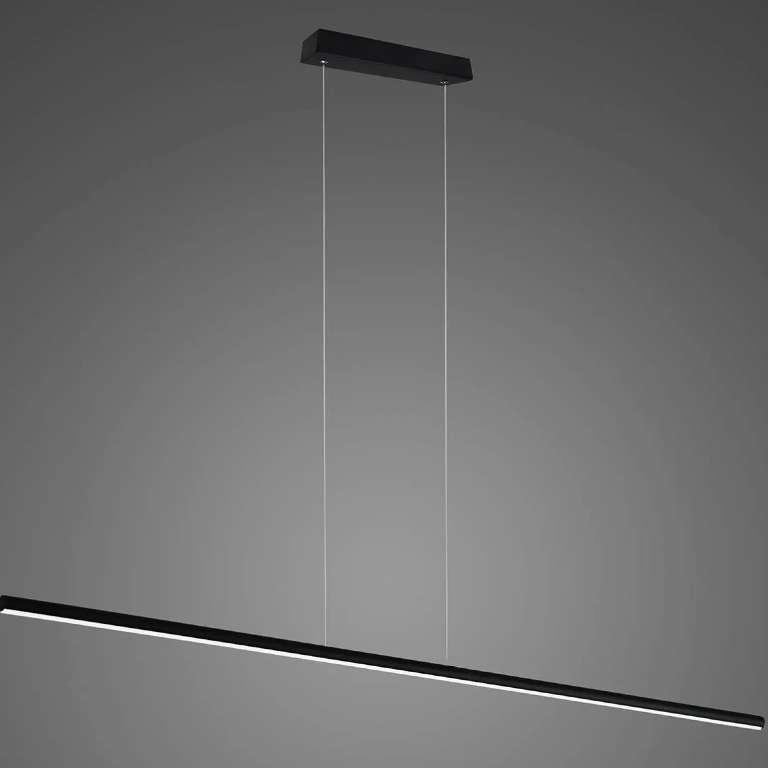 Lampa wisząca LINEA No.1 120cm 4k 20W czarna Altavola Design (LA089/P_120_4k_20W_black) - ALTAVOLA DESIGN