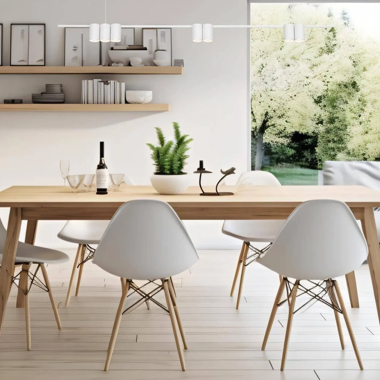 Lampa wisząca (listwa) GENESIS WHITE 7xGU10 (ML0371) - Milagro