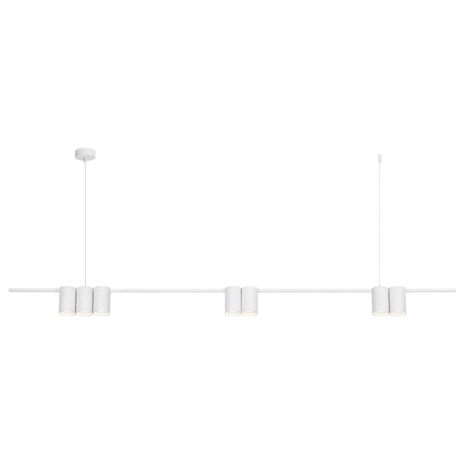 Lampa wisząca (listwa) GENESIS WHITE 7xGU10 (ML0371) - Milagro