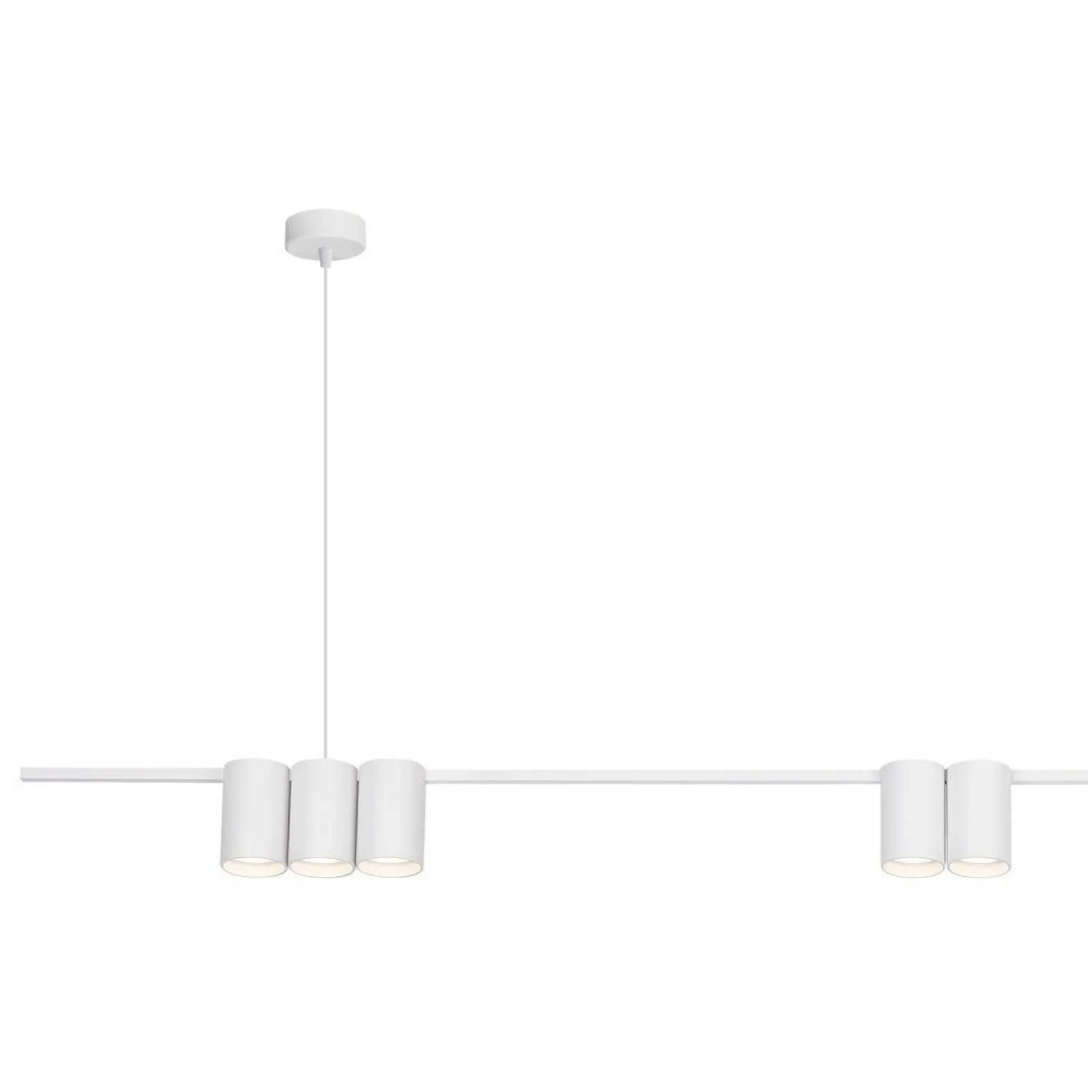 Lampa wisząca (listwa) GENESIS WHITE 7xGU10 (ML0371) - Milagro