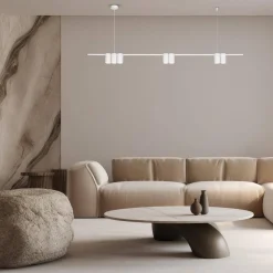 Lampa wisząca (listwa) GENESIS WHITE 7xGU10 (ML0371) - Milagro