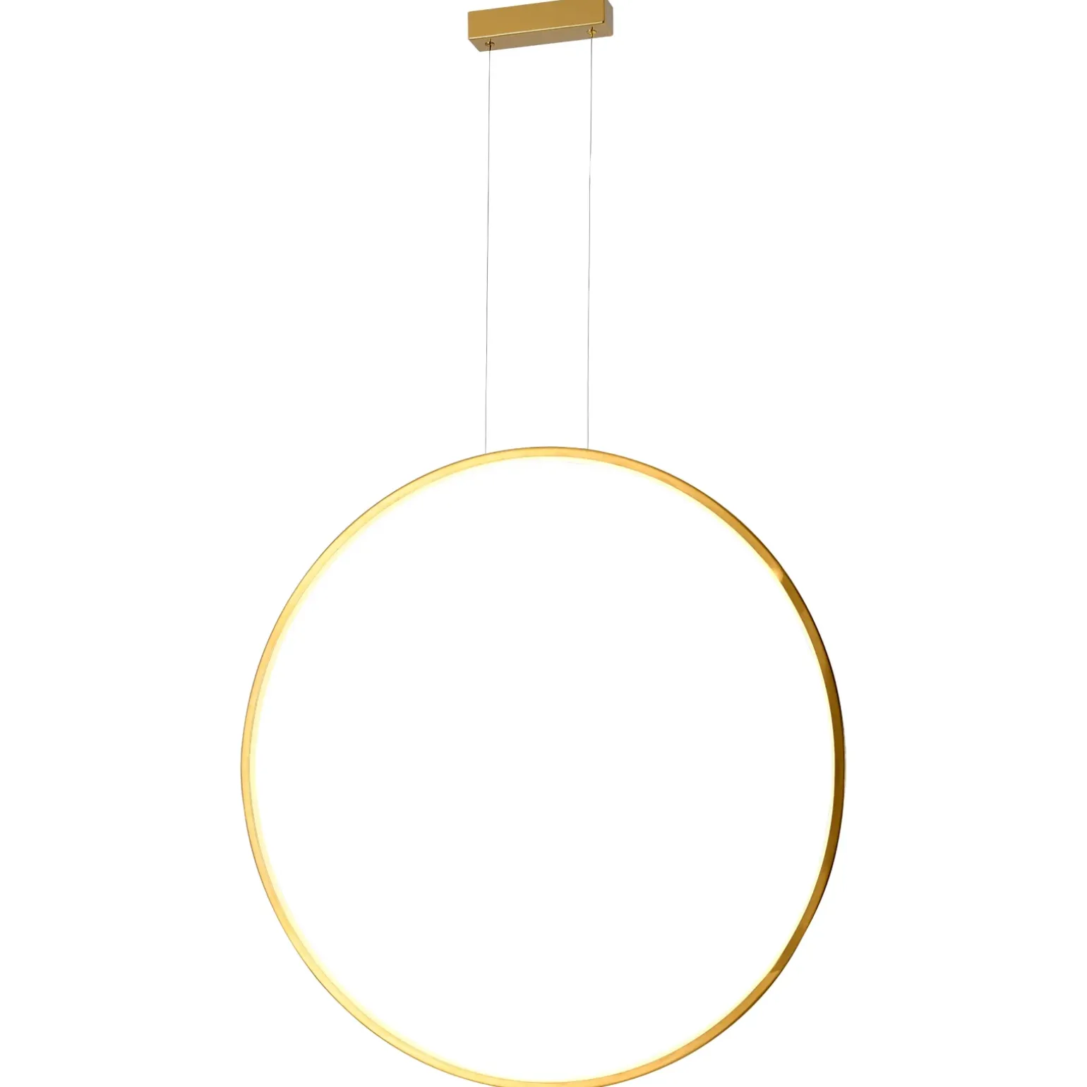 Lampa Wisząca Loop M 1xLED złota IP44 (PL0119-85-GD) - Yaskr