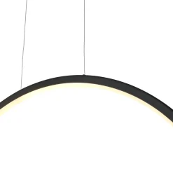 Lampa Wisząca Loop M Zmienna Barwa Światła LED czarna IP44 (PL0119-85-CCT-BK) - Yaskr