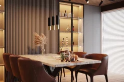 Lampa wisząca LOOPEZ 3L czarny/złoty (SL.0954) - Sollux