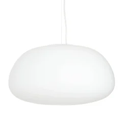 Lampa wisząca LUCIDUM FLAT biała 40 cm (ST-8718) - Step into Design