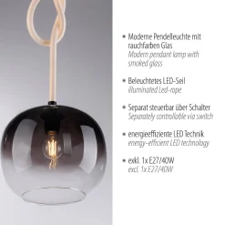 Lampa wisząca LUMA (2410-18) - Paul Neuhaus