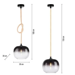 Lampa wisząca LUMA (2410-18) - Paul Neuhaus