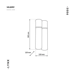 Lampa Wisząca LYNX 2xE14 (MZ5006) - Milagro