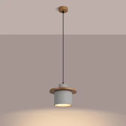 Lampa wisząca MAB beton (SL.1363) - Sollux Lighting