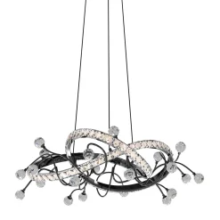 Lampa wisząca MAIA czarna (MD3481-1S-3BCT) - Zuma Line