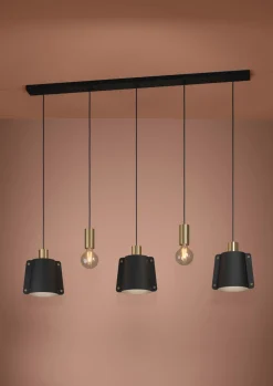 Lampa wisząca MAJAGUA czarna (390115) - EGLO