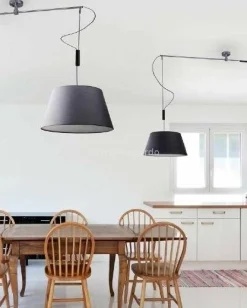 Lampa wisząca MALAGA szara (MD2356-MA-GR - Azzardo) - żyrandol