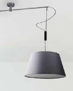 Lampa wisząca MALAGA szara (MD2356-MA-GR - Azzardo) - żyrandol