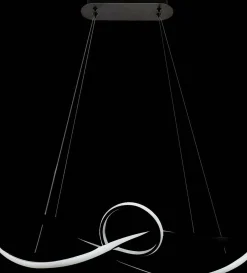 Lampa wisząca Marco Black LED (ML8116) - Milagro